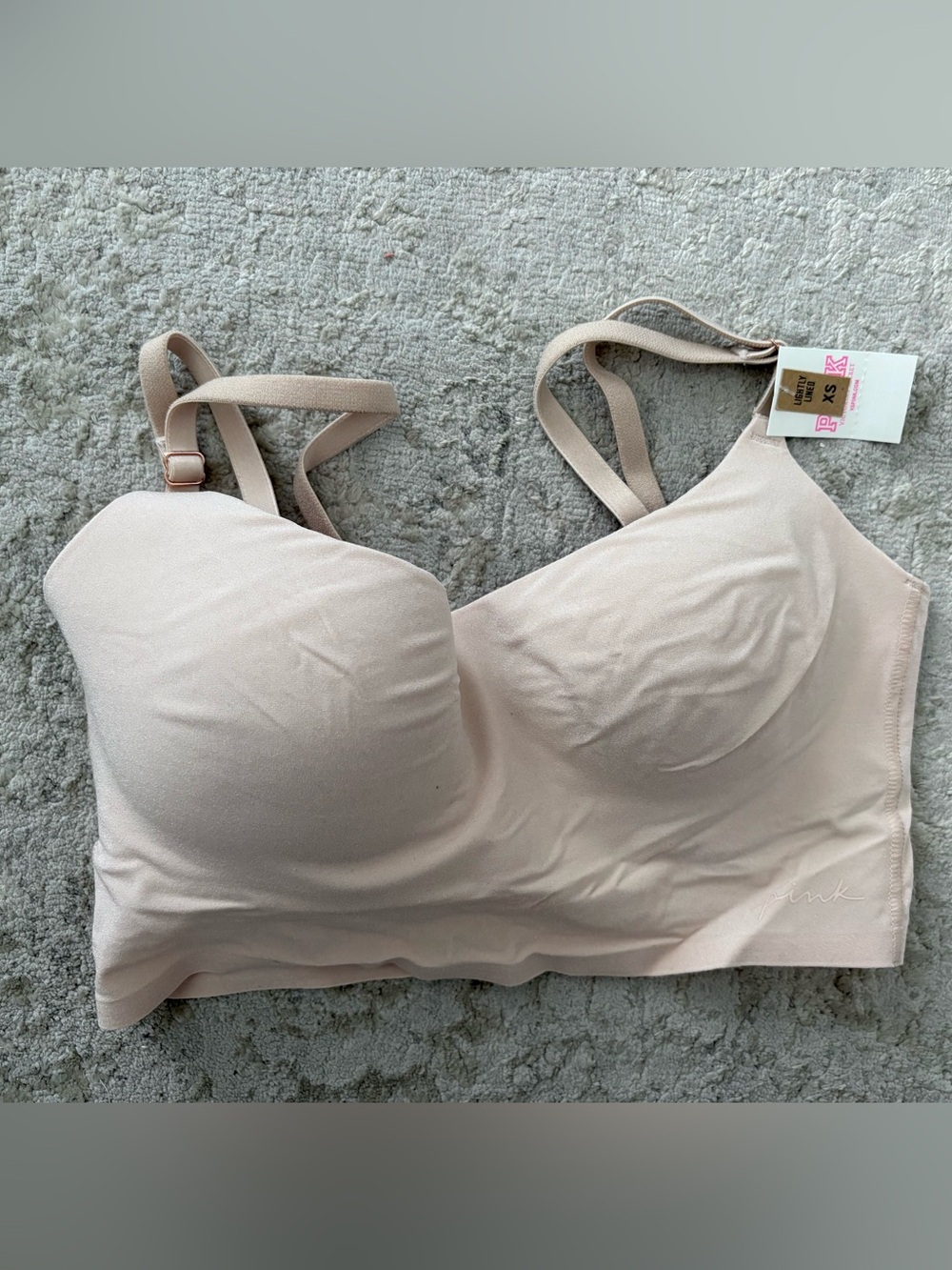 NWT❗️PINK Victoria's Secret Light Nude Seamless Bralette